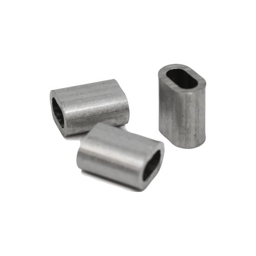 Alum Ferrules 2.5mm Diam x 100
