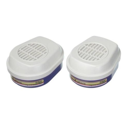 Dräger A1 B1 E1 K1 Hg-P3 Filter (Pair) 